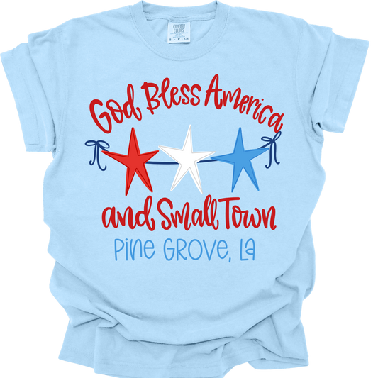 God Bless America and Small Town Tee