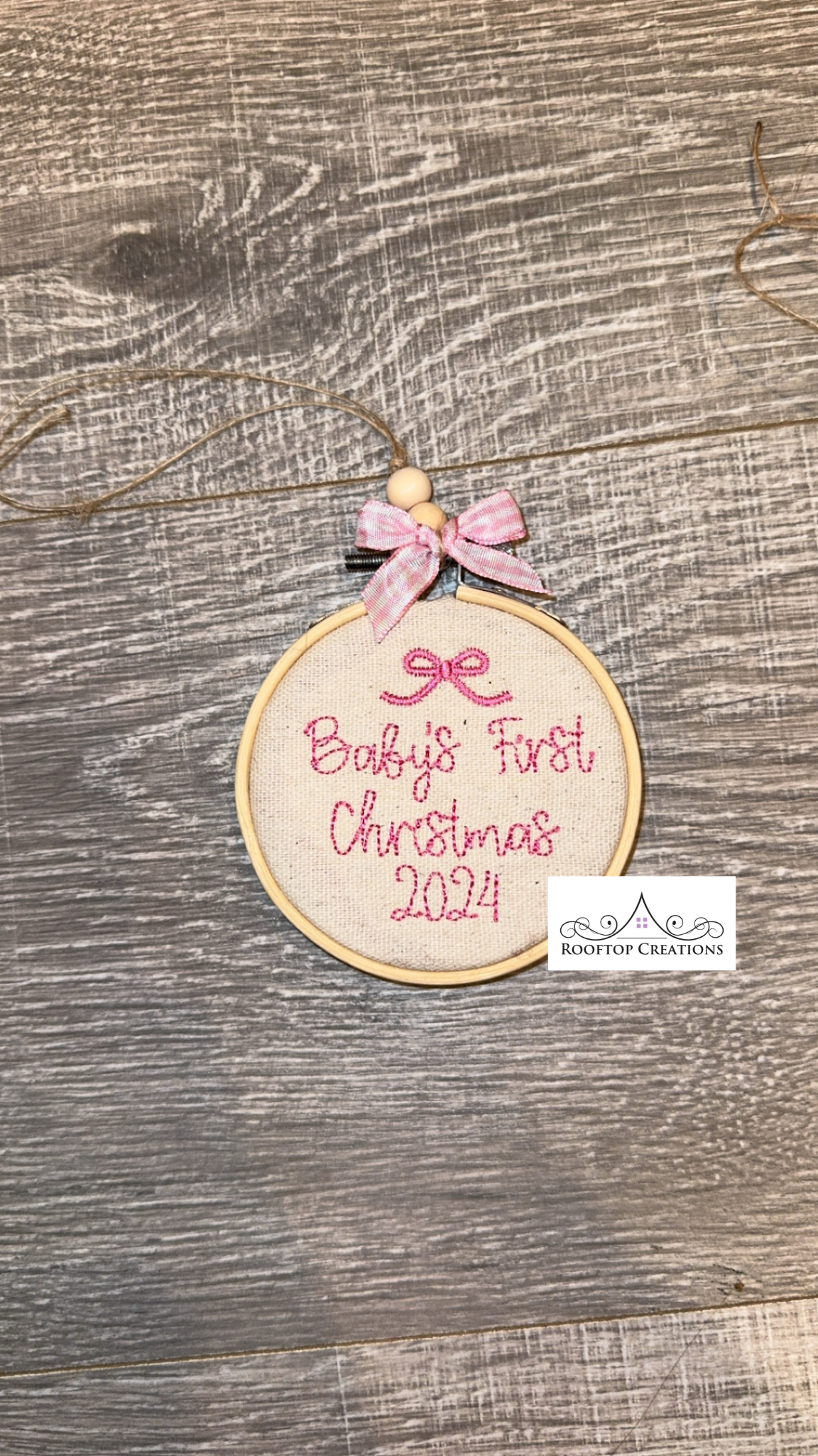 Baby's First Christmas Ornament