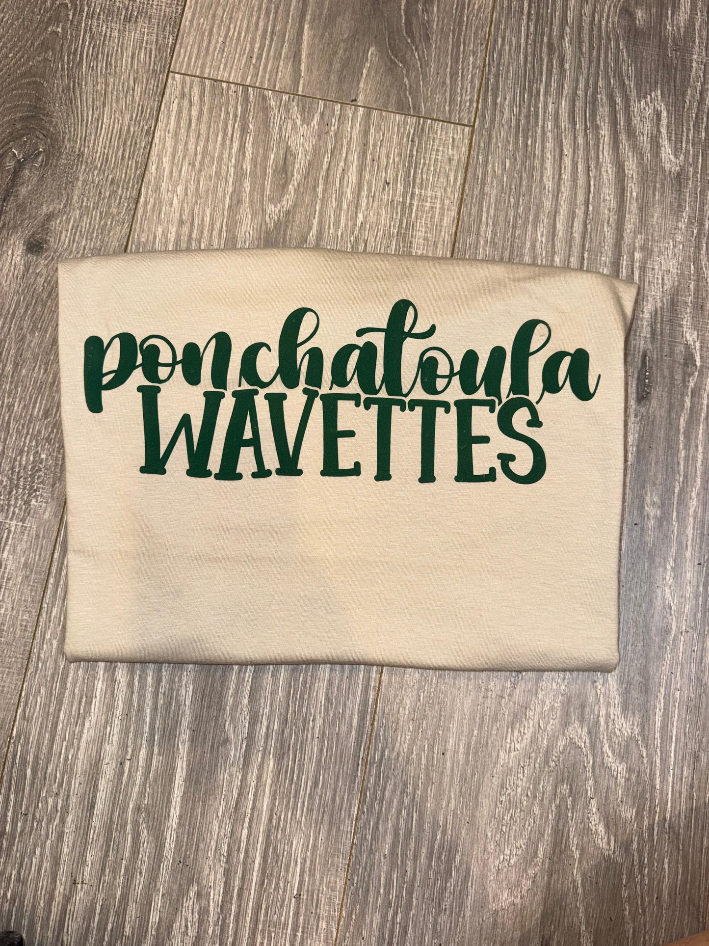 Custom School Spirit 3D Puff Vinyl Shirt